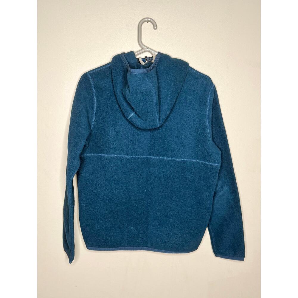 Cotopaxi Teca Fleece Hooded Half-Zip Jacket Mens M Blue Orange Pullover EUC - Picture 2 of 5